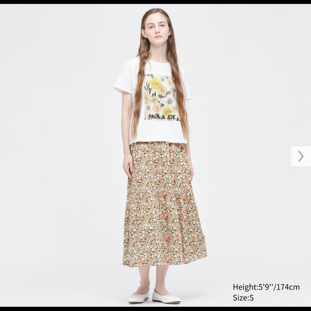 Uniqlo maxi skirt